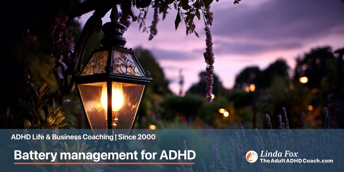 Battery management for ADHD: a still-life evoking energy, charge and replenishment.